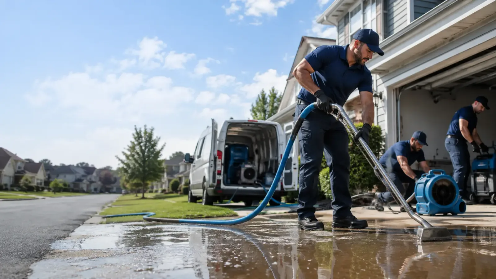 Flood Damage Restoration in Kellyville, OK
